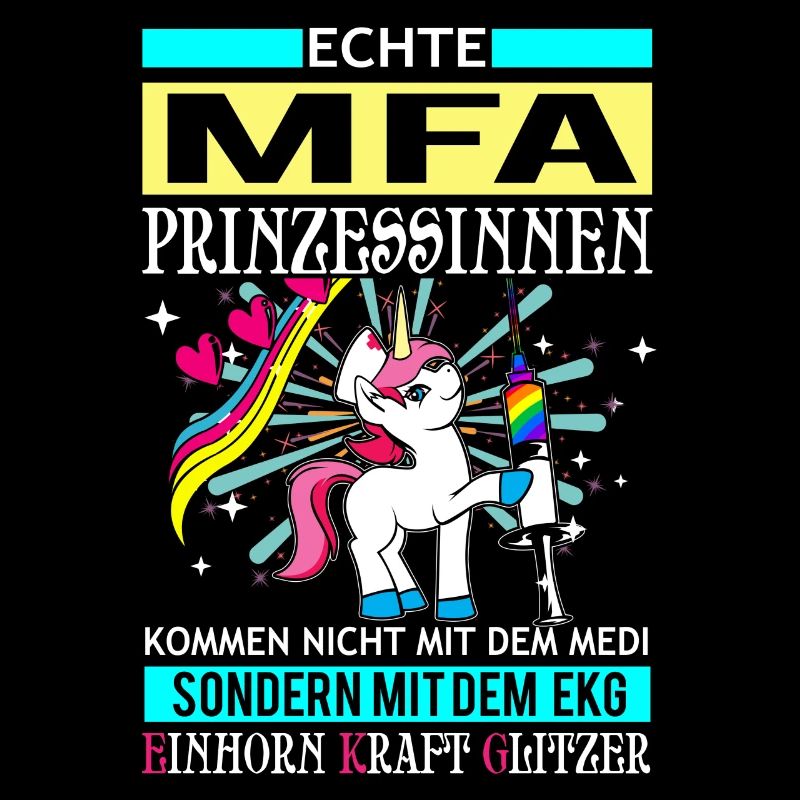 MFA Prinzessin - EKG Einhorn 2