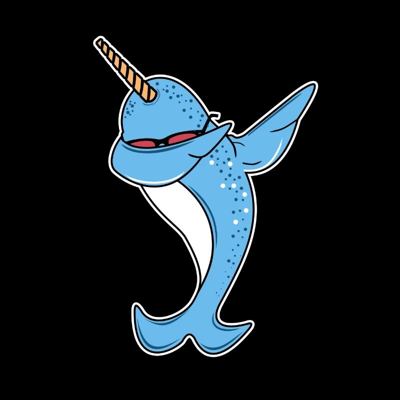 Drôle Narwhal Dab