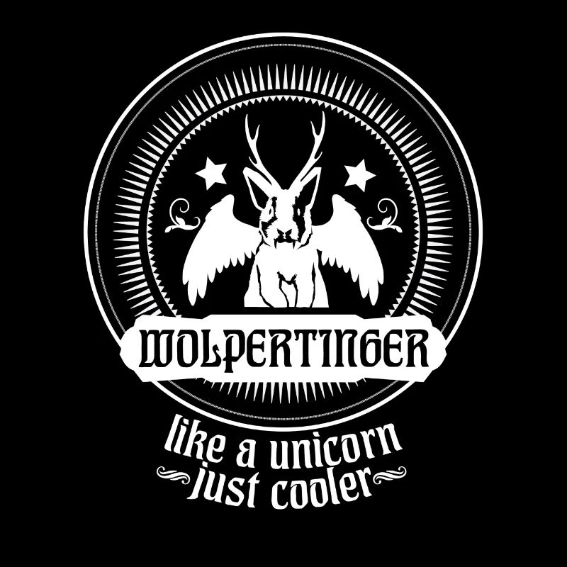 Wolpertinger T-Shirt: Wie ein Einhorn