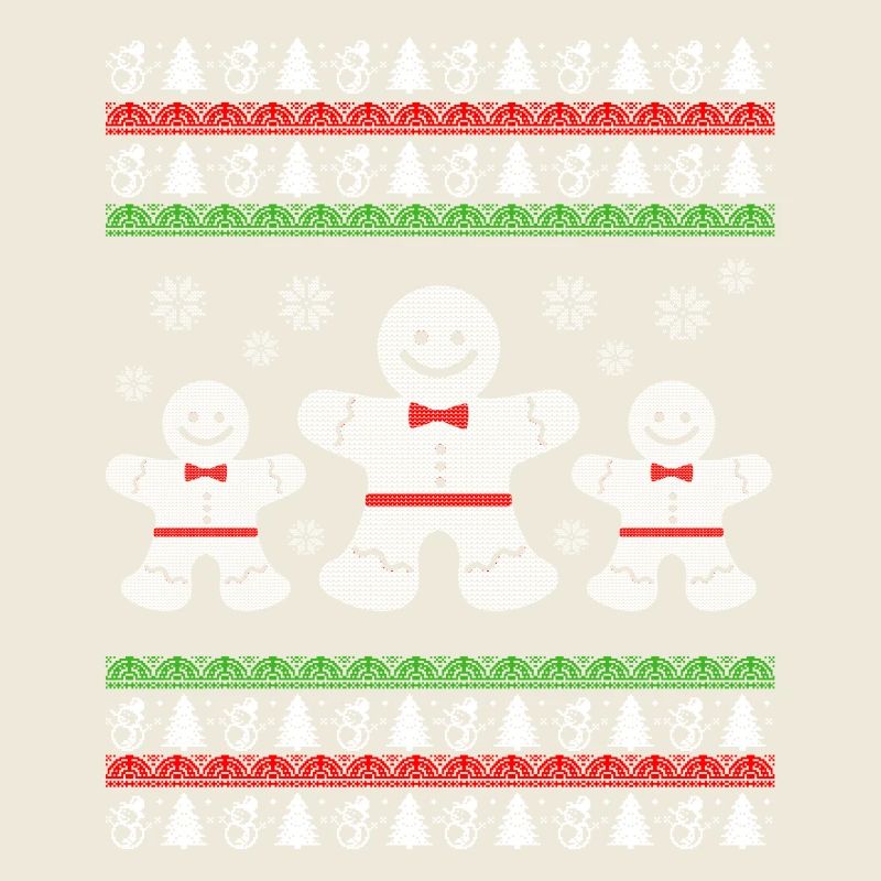 Petits gâteaux de Noël vilain petit cadeau de Noël Pull