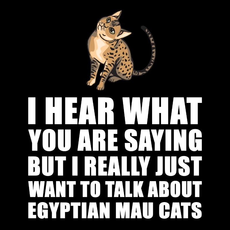Egyptian Mau Cat Cute Gift