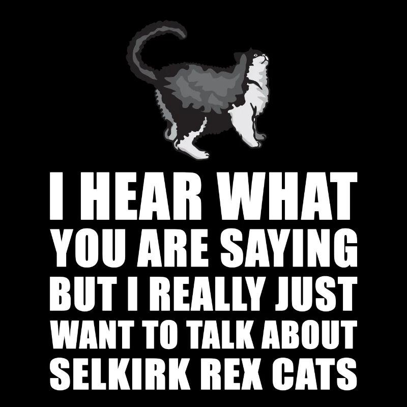Selkirk Rex Katze nettes Geschenk