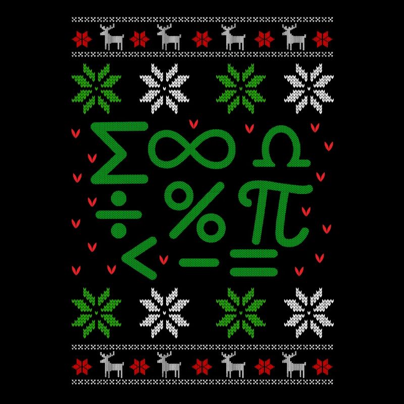 formules mathématiques laid de Noël
