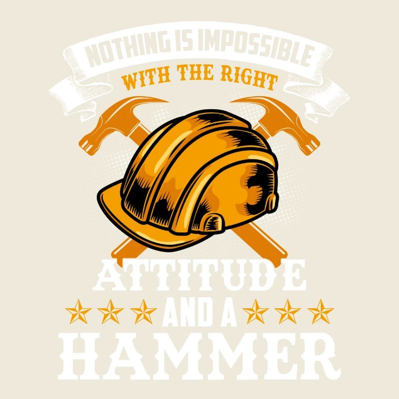 construction worker hammer