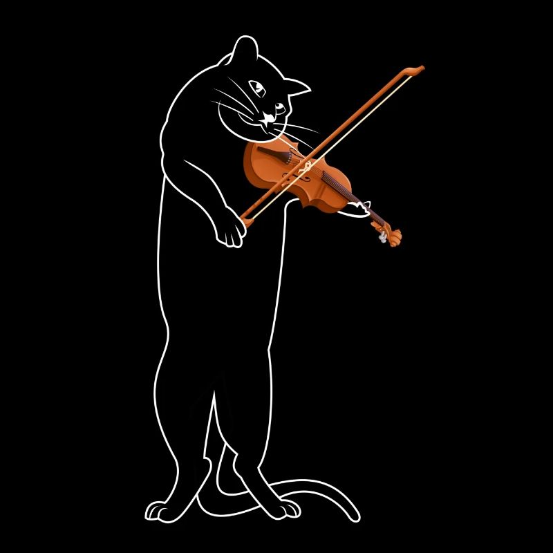 Cat Violin