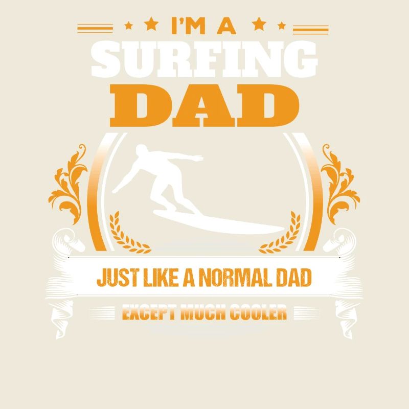 Surfing Dad Shirt Gift Idea