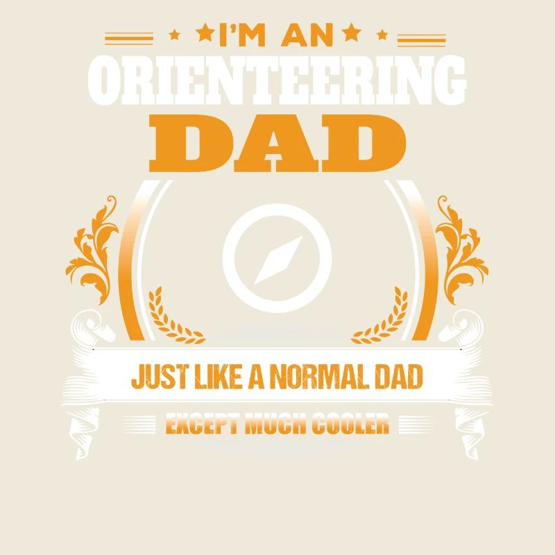 Orienteering Dad Shirt Gift Idea