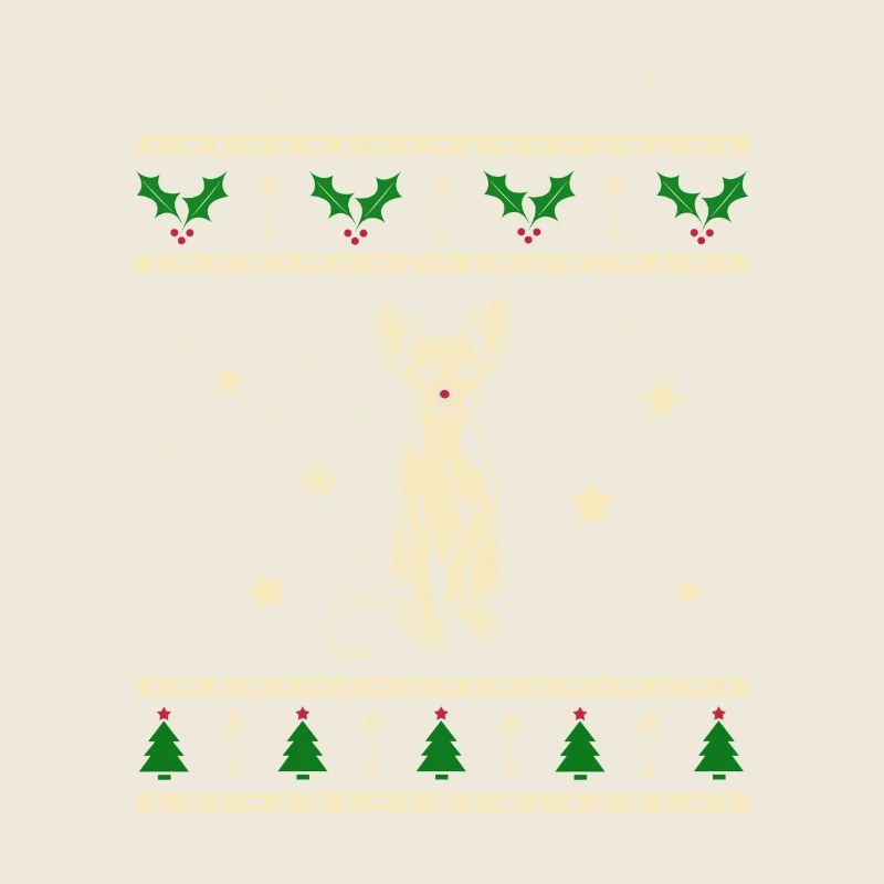 Sphynx Weihnachtsgeschenk