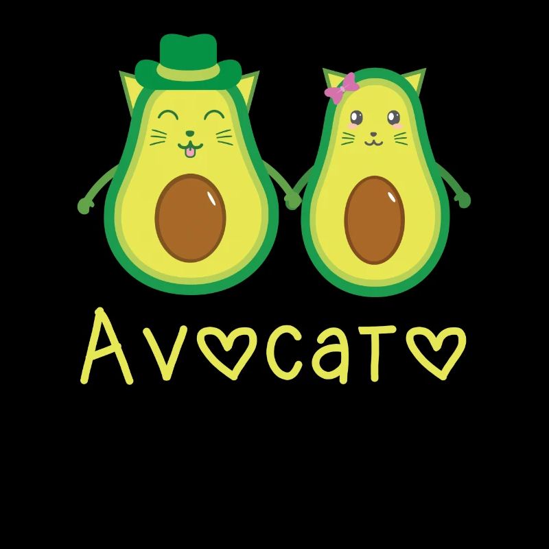 Avogato Avocado Katzenhemd