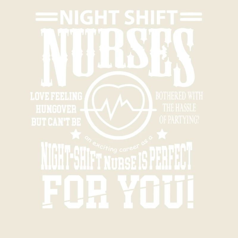 Nachtschicht Krankenschwester Pfleger Geschenk