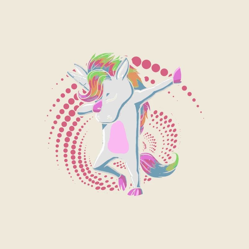 Lustiges Dabbing Einhorn Dab Einhörner Geschenk