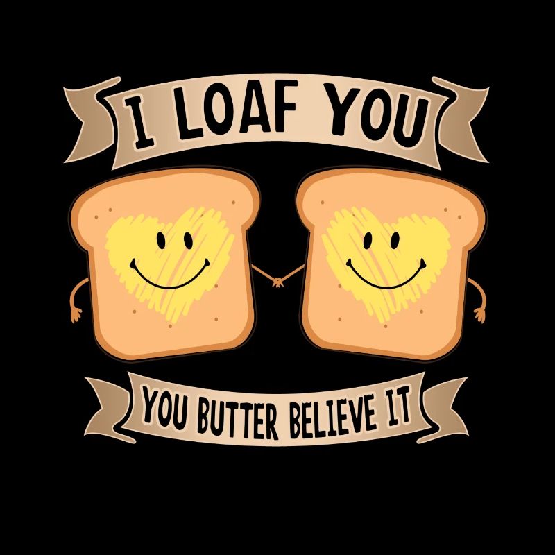I Loaf You Saint-Valentin cadeau amour couples