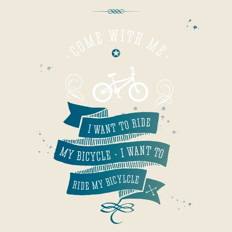 Balade à vélo avec moi Cyclisme Retro Fun