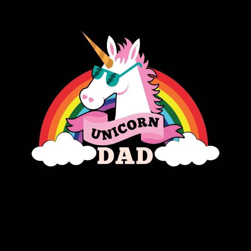 Unicorn Dad - cool sunglasses father