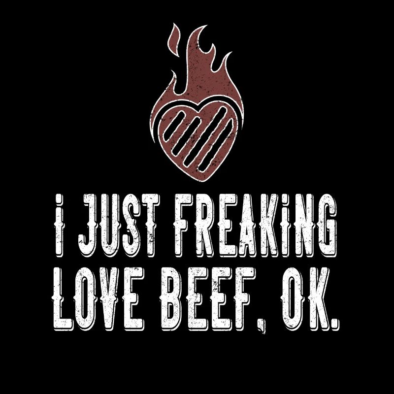 BBQ amant de boeuf grillé T-shirt