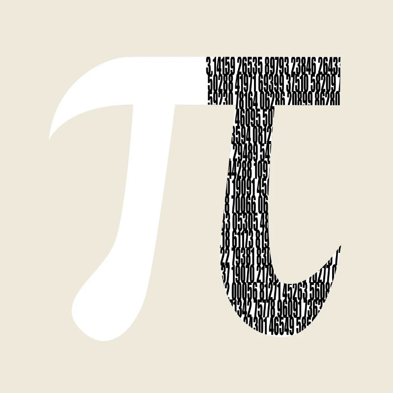 Pi Digits Mathematics Symbol Funny Math Nerd Pi