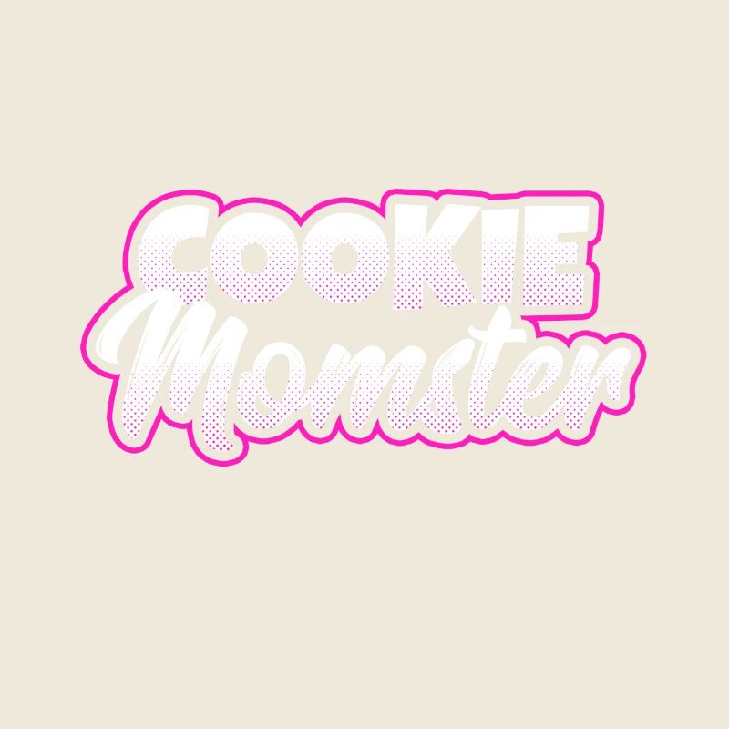 Cookie Momster - Cadeau pour les biscuits de maman