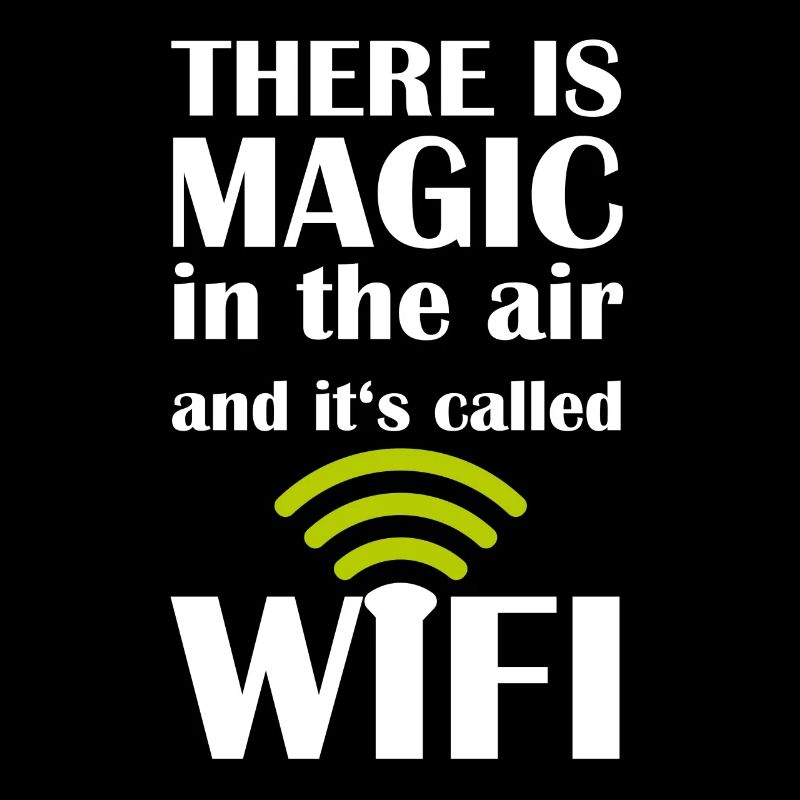 WIFI Magic Nerd Shirt - Magic in the Air
