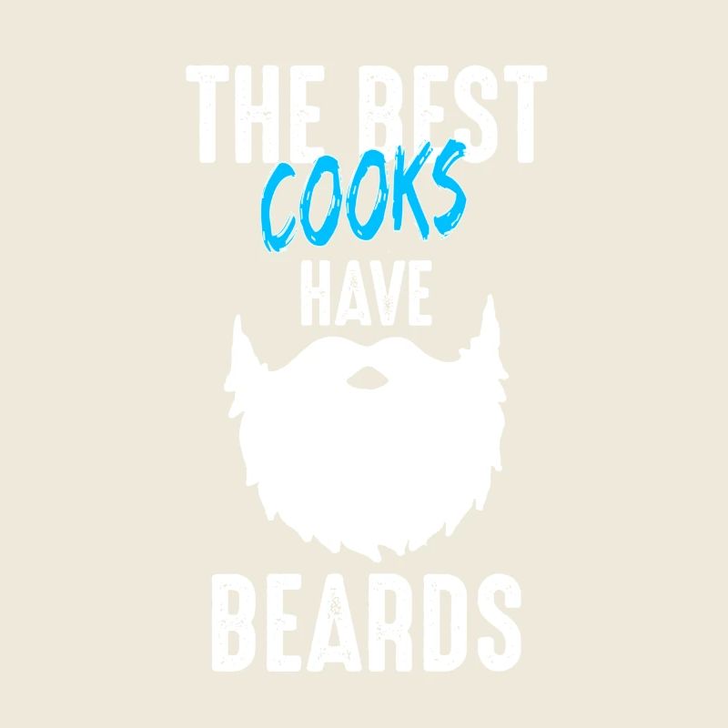 Koch Kochen Kochen Bart Bartträger Geschenk
