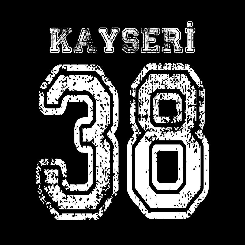 38 Kayseri plaque d'immatriculation turque comme un cadeau