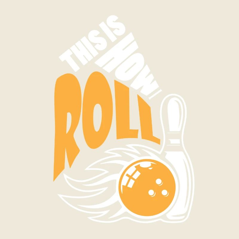 Bowling, so rolle ich Geschenkidee