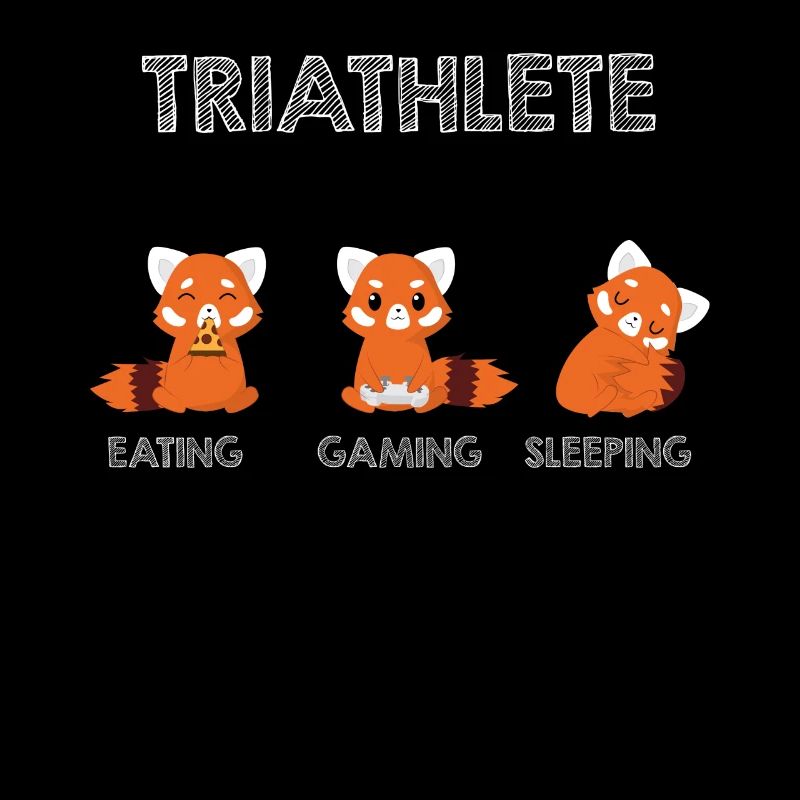 Panda - Faul - Lazy - Red Panda - Geschenk - Fun