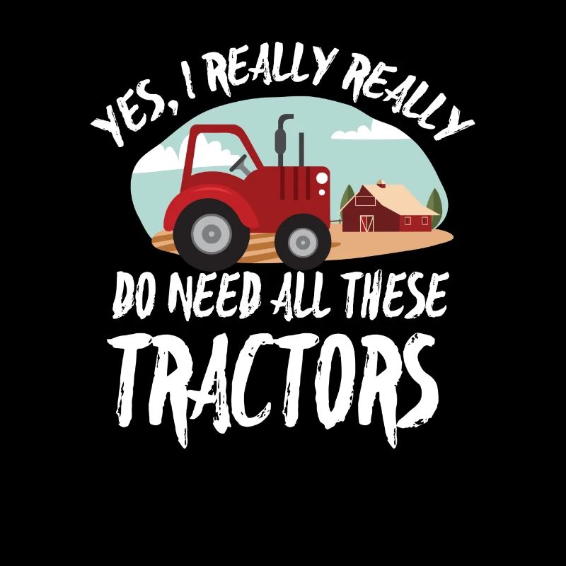 Farmer Shirt-All these Tractors
