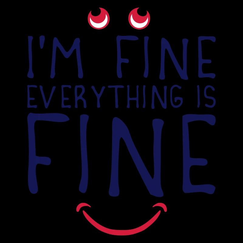 citation nuage i am fine everything joyeux drole e