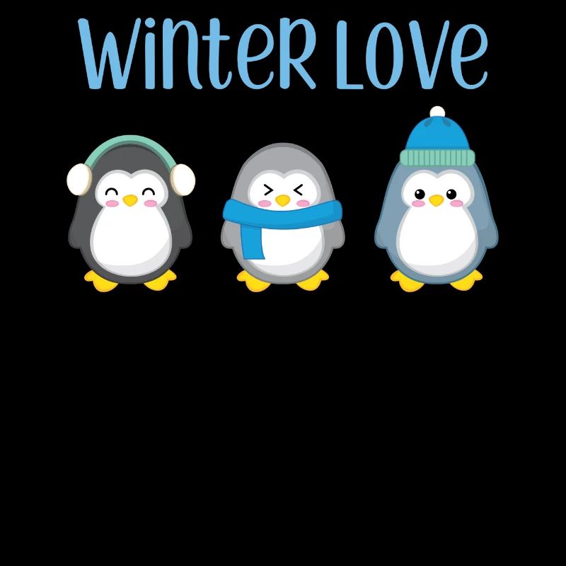 Pinguin - Winter - Geschenk - Süß - Pinguine