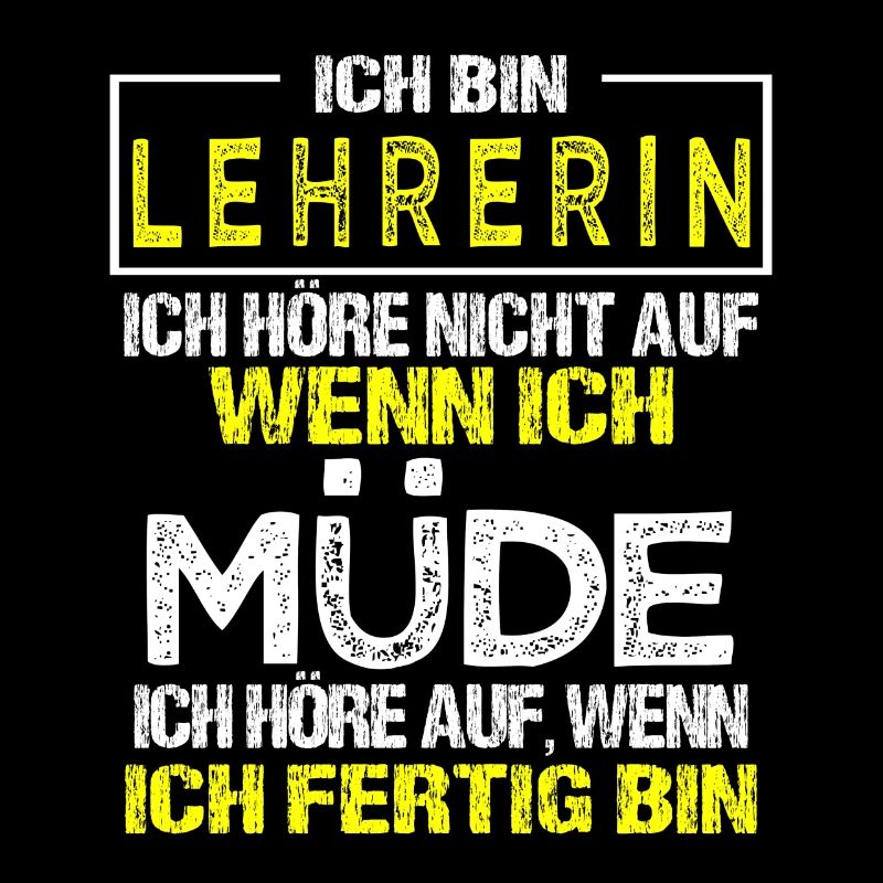 Ich bin Lehrerin Geschenk Unterricht Schule Lehr