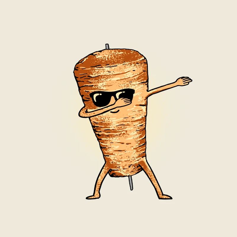 Dabbender Dönerspieß Döner Dab