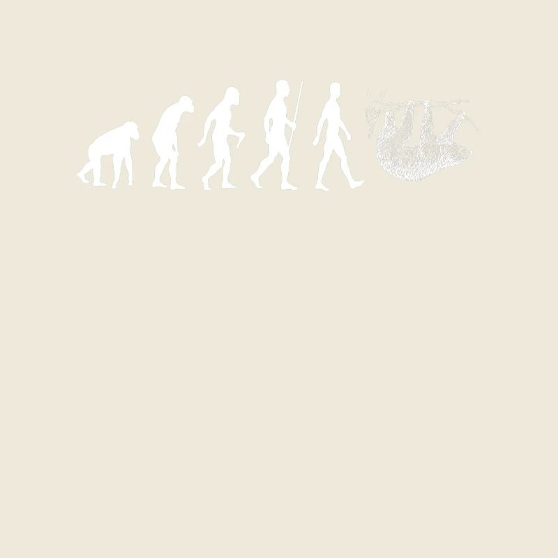 Faultier Evolution Mädchen Kawaii Geschenk Tiere