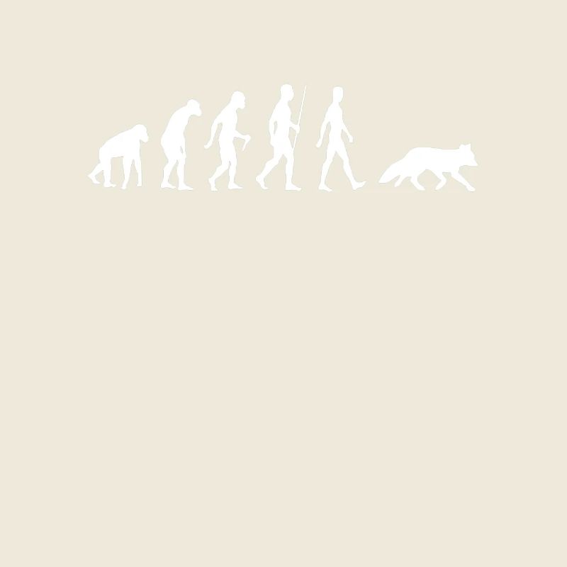 Fox Evolution Gift Animal Vixen Red Fox