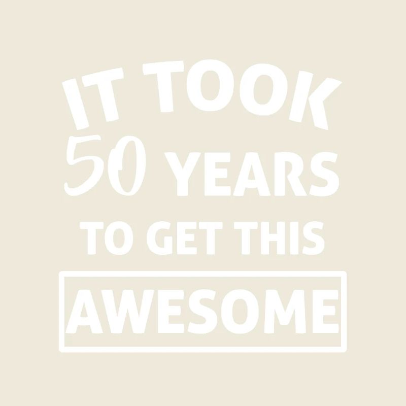 IL A DURE 50 ANS POUR QUE CE SOIT!