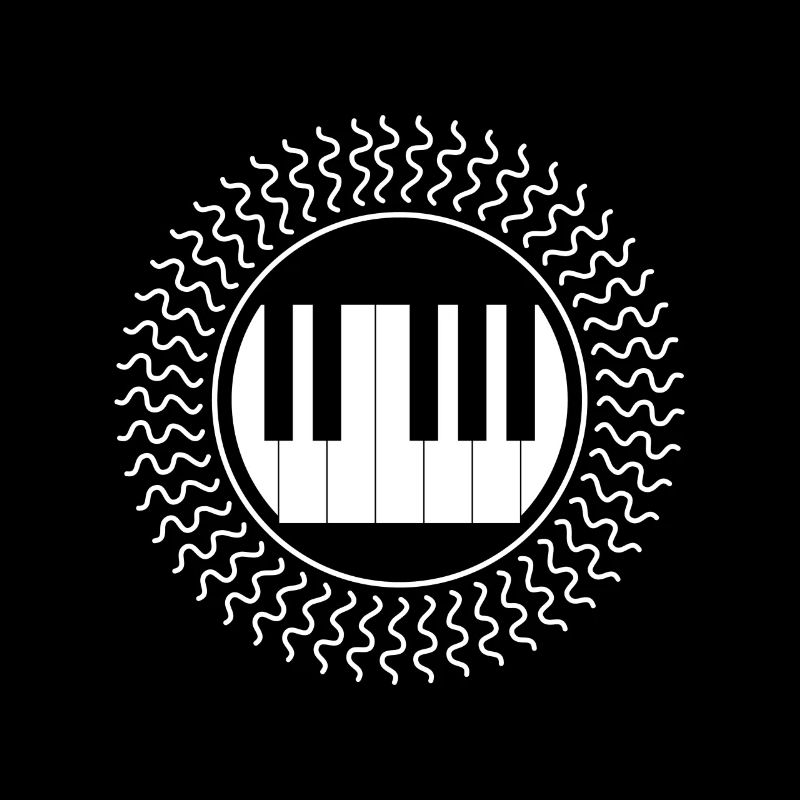 J'aime mes touches de clavier piano