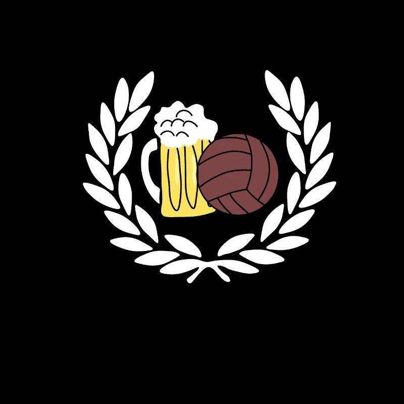 Lorbeerkranz Fußball Bier Geschenk Idee Party