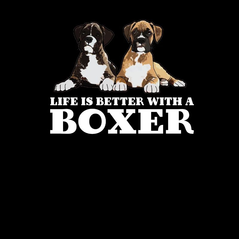 Boxer-Hundeleben ist besser mit einem Boxer