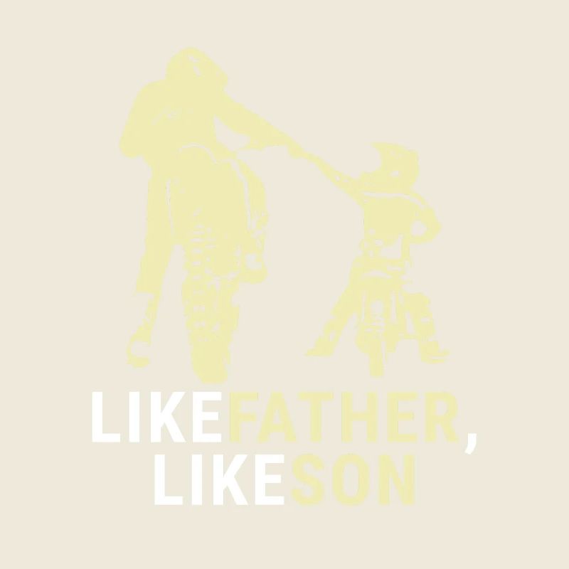 Motocross Father and Son