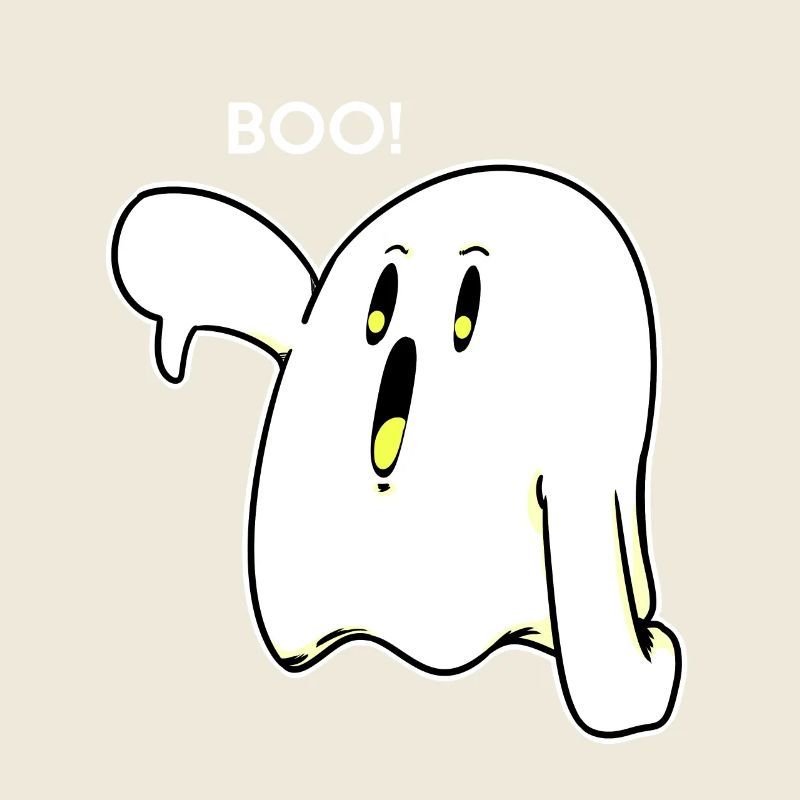 BOO - Ghost - Ghost - Spooky - Gift