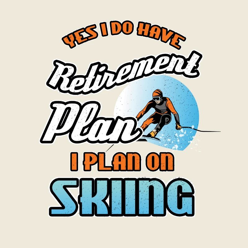 Plan de retraite sur le ski