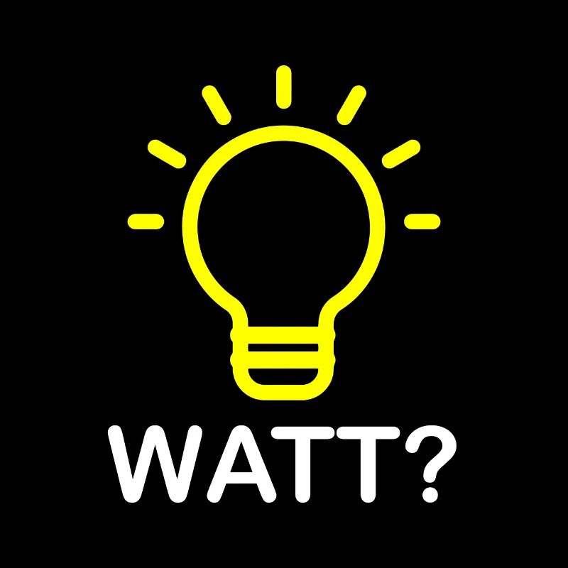 Watt? - Cadeau drôle d'électricien d'ampoule