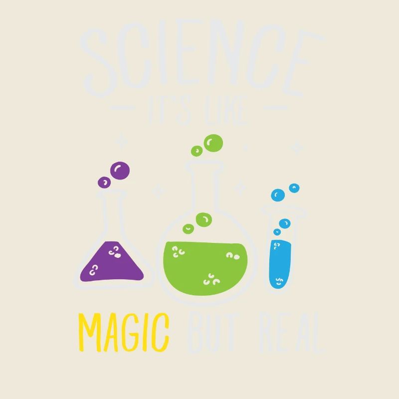 Science Its Like Magic But Real Nerd Geek Geschenk