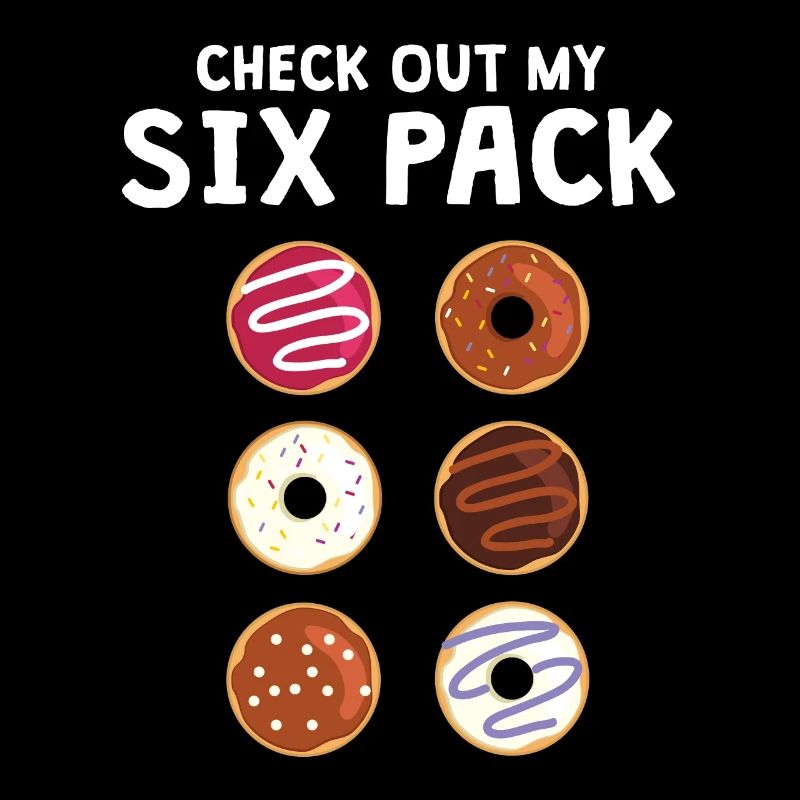 Funny Check out my six pack T-Shirt