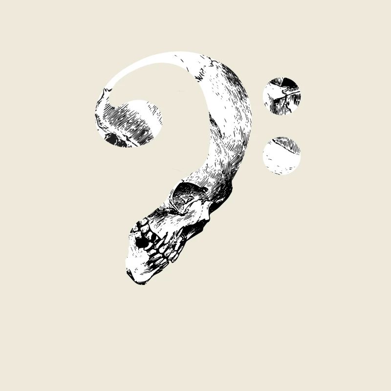 Basse Clef Skull