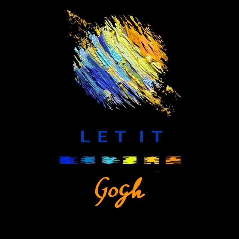Vincent Van Gogh Let It Gogh Abstract