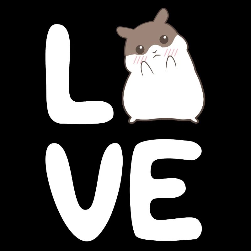 Hamster - hamster holder - hamster love - love