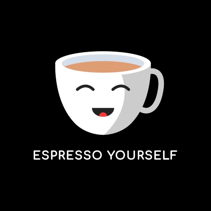Coffee Pun - "Espresso Yourself" - Gift