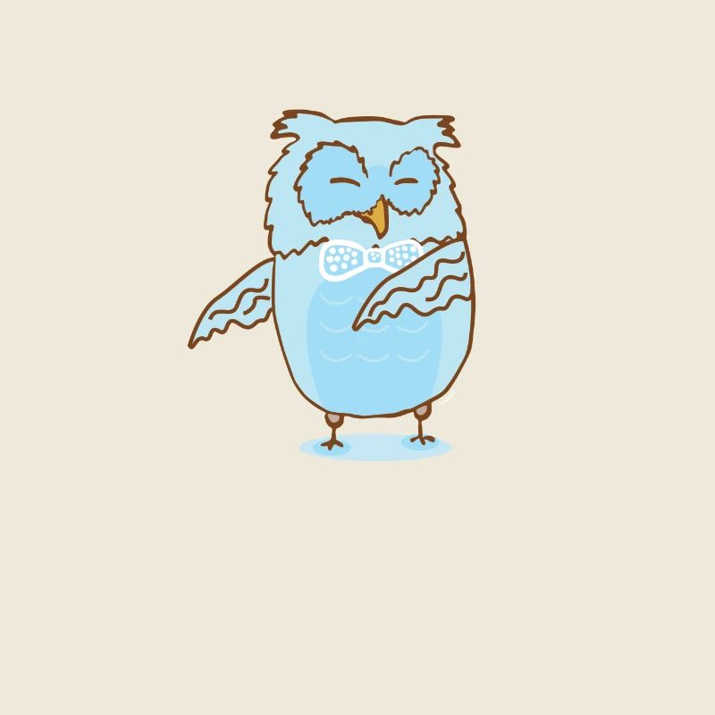 Floss Dance Move Owl