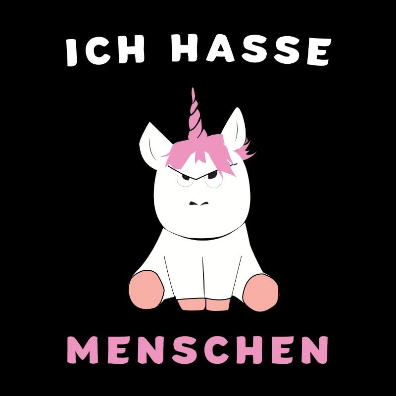 I hate people unicorn gift