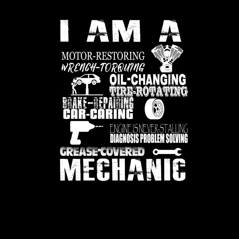 Ich bin ein Mechaniker